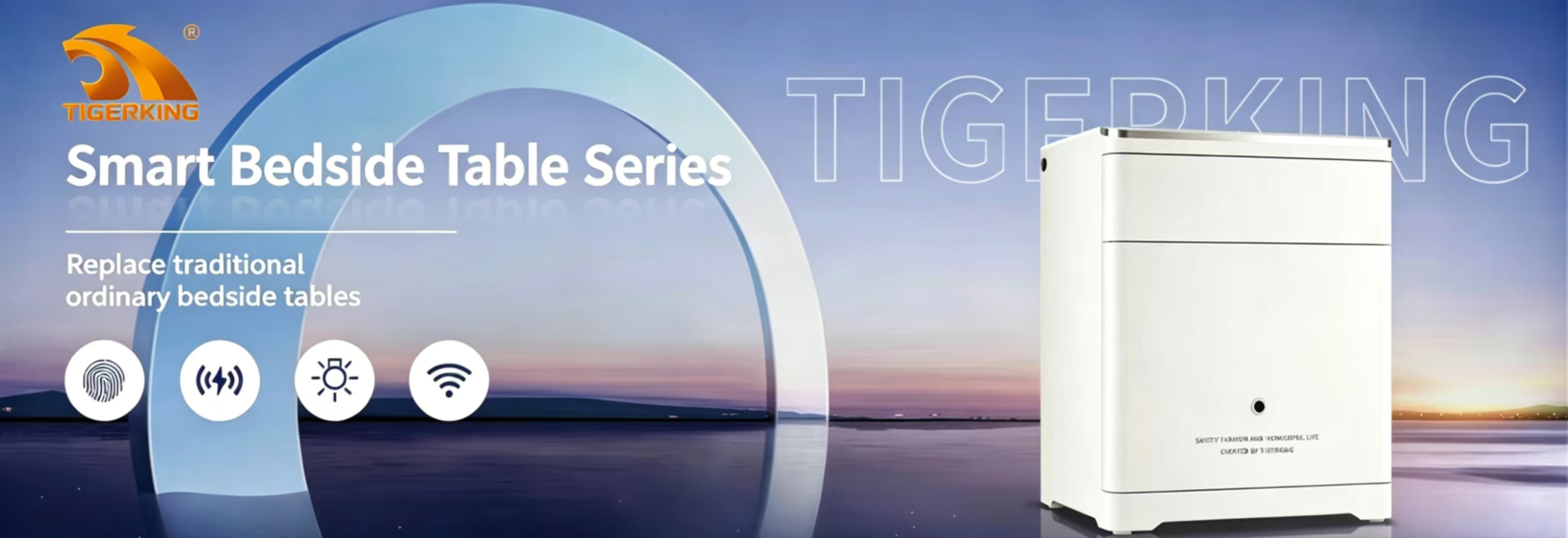 TigerKing Smart Bedside Table Empowers Smart Home Life