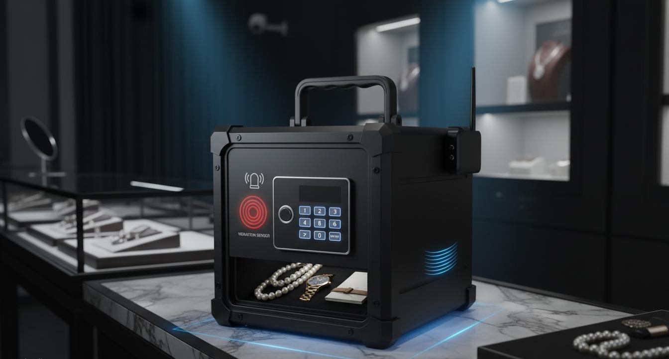 Anti-Theft Safe Box Wholesale: Vibration Alarm and GPS Tracking for High-Value Asset Protection