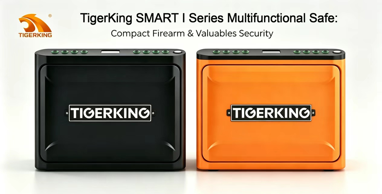 TigerKing Unveils SMART I Series Multifunctional Safe: Compact Firearm & Valuables Security