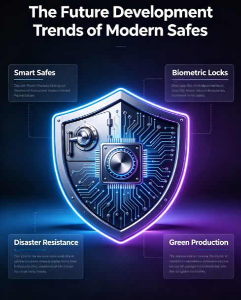 Tendances futures du développement des coffres-forts modernes