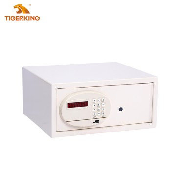 Tigerking Hotel Safe Electronic Lock w/Card Slot, Keyed Differently, Off White
