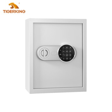 Tigerking 27 Keys Key Lock Box Wall Mount with Deposit Key Slot , Key Cabinet with Combo and Key Lock, Key Safe for Hotels & Office & Companies & Car Dealerships