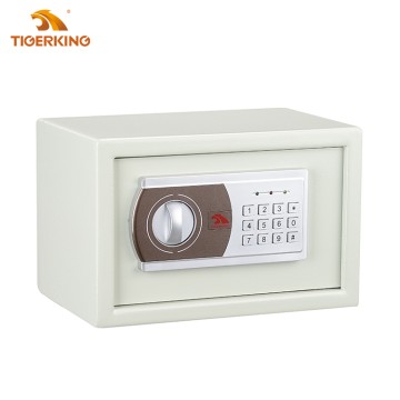 Tigerking Safe Box with Digital Electronic Security Keypad,Mini Small Safe,Money Safe,Wall or Cabinet Safe for Home/Office/Travel/Business Use, Black