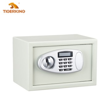 Tigerking Safe Box with Digital Electronic Security Keypad,Mini Small Safe,Money Safe,Wall or Cabinet Safe for Home/Office/Travel/Business Use, Black