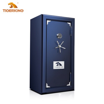 Tigerking Gun Safe,Gun Safes for Home Rifle and Pistols, Quick Access Rifle Safe,Gun Safes for Home Rifle and Shotguns with Adjustable Dividers & Racks