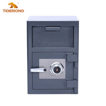 Tigerking Depository Drop Safe,Drop Slot Money Security Safe Box with Digital keypad and Key for Mail,Cash,Anti-Theft Safe Deposit Box for Business,Office,Home
