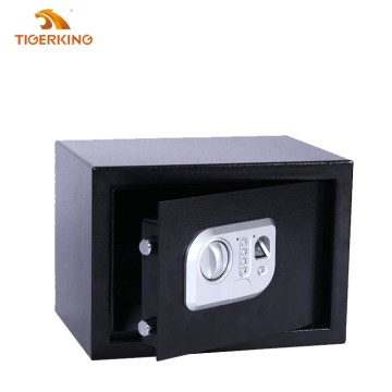 TIGERKING Biometric Fingerprint Home Safe,Digital Security Safe Lock Box, Quick-Access Small Safes for Cash, Jewelry, Handgun, Document