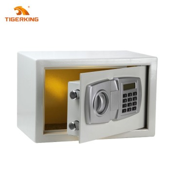 High security electronic safe box for money with back up keys digital safe lock