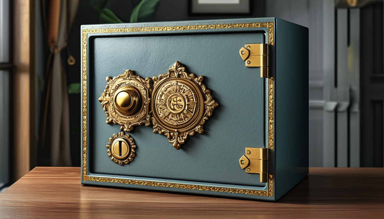 Safe Box Fireproof Waterproof For Securing Valuables