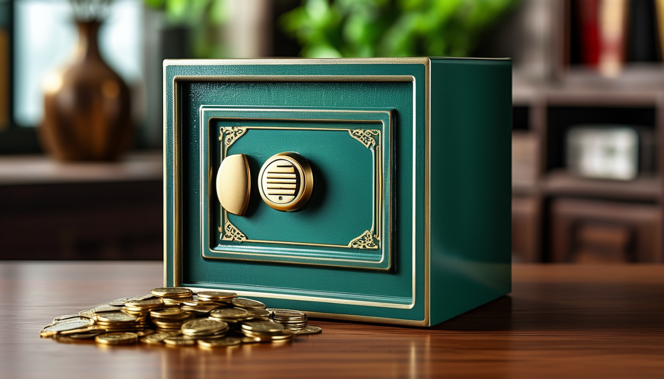 Small High Security Safe For Safeguarding Cash