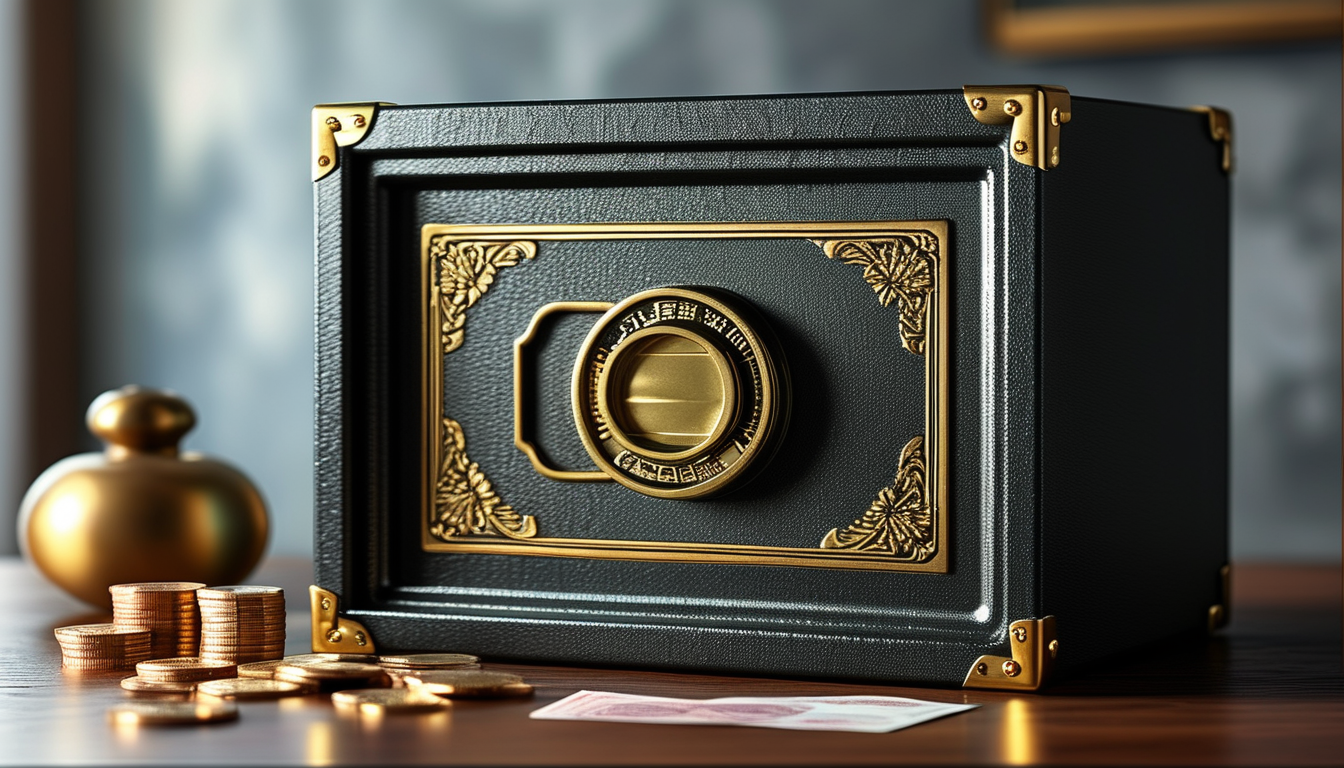 Digital Fireproof Safe Box For Safeguarding Cash