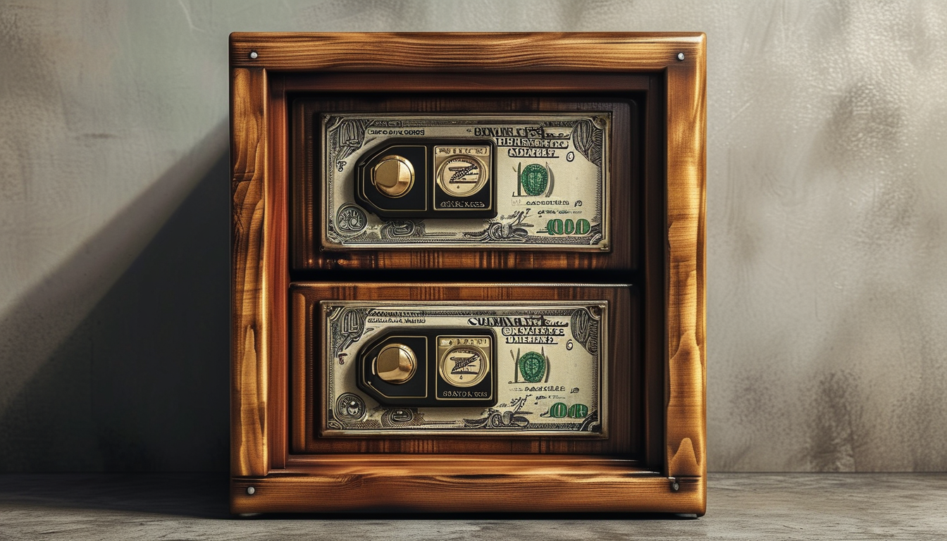 Fireproof Home Safe Box For Safeguarding Cash