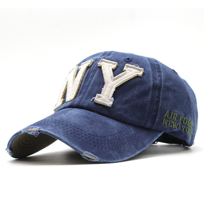 Customization Embroidered Make Old Washed Denim Fabric Trucker Baseball Snapback Sports Caps Manufacturer for Man Woman