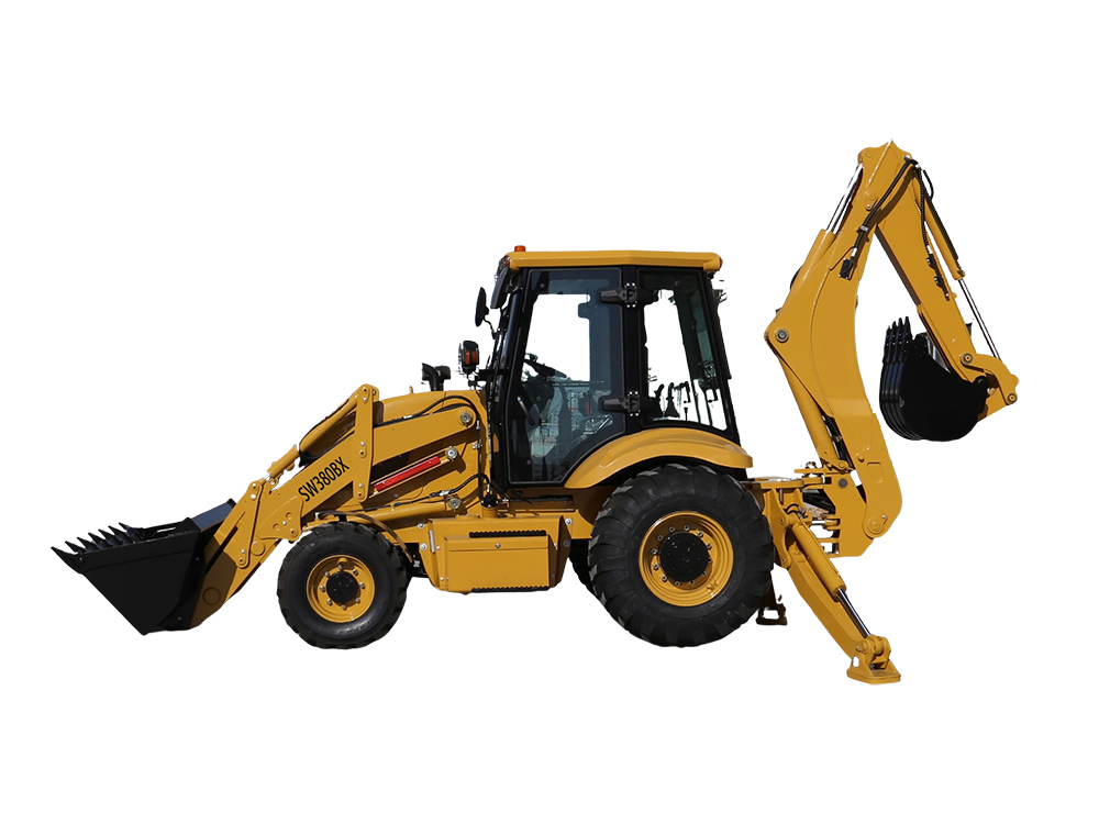 Front steering backhoe loader SW380BX