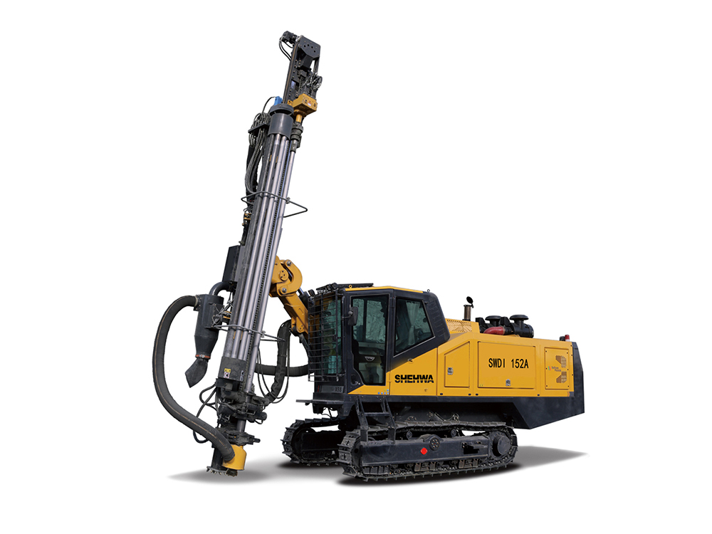 SHEHWA SWDI 152A-DTH Full Hydraulic Crawler Mounted Surface Blasting Integrated Drilling Rig