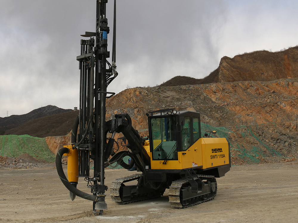 SHEHWA SWTI 115A-TH Full Hydraulic Top Hammer Surface Drilling Rig
