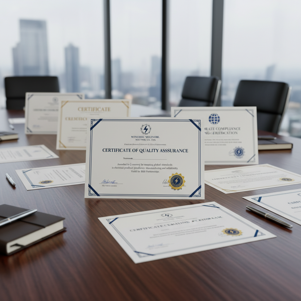 Certificates