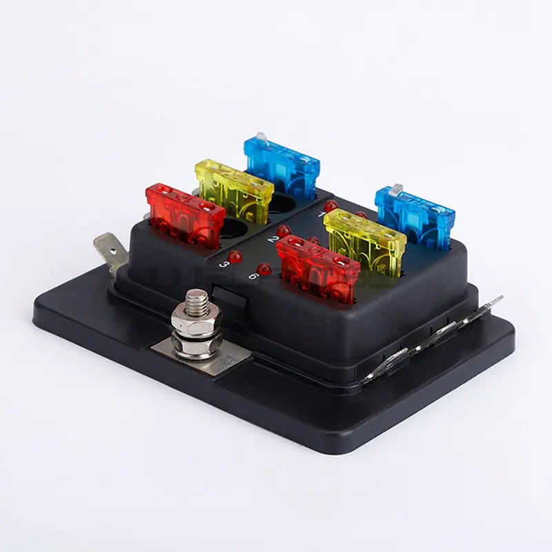 Light Up Your Protection: The Ultimate 6 10Way Fuse Box for Automotive and Marine Applications