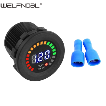 Colorful LED Digital Display Voltmeter