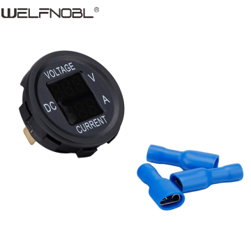 Монитор напряжения панели Ампер-вольтметр