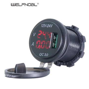 QC3.0 Dual USB Fast Charger Power Outlet