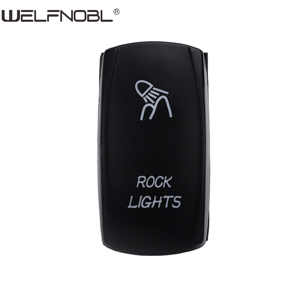 Переключатель-рычажок для подсветки скал