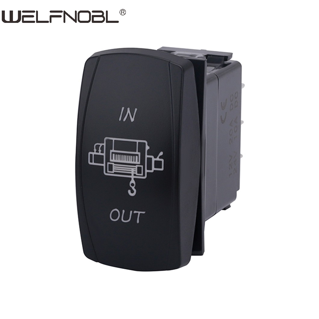 Waterproof 7 Pin Winch Switch for Boat