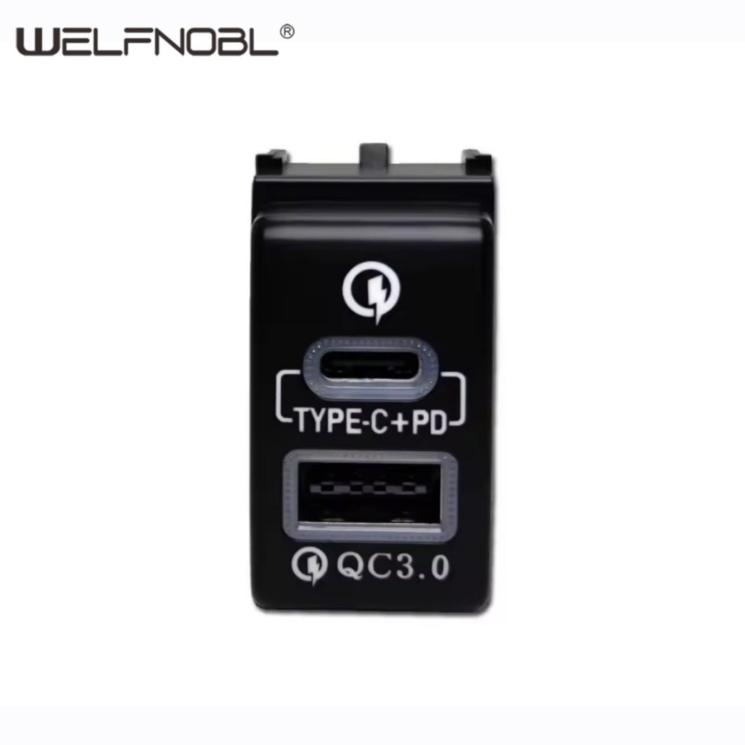12V/24V QC3.0 PD USB interface Power Adapter