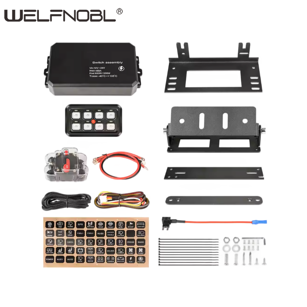 8 Gang Switch Panel Box Switch Relay Box