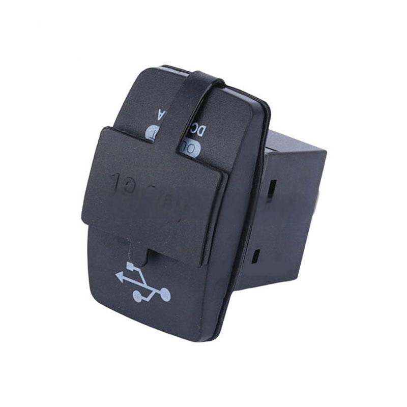 ڈوئل USB چارجر، LED کے ساتھ واٹر پروف 12-24V 3.1A