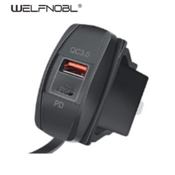 QC 3.0 PD急速充電車載USB充電器ソケット