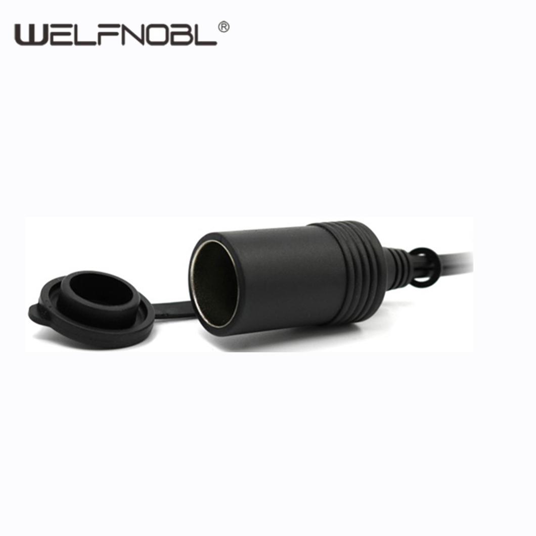 USB Car Charger & 12~24V Power Socket Plug