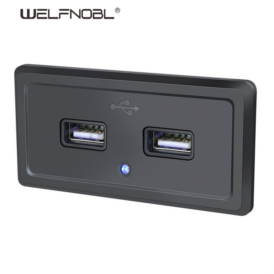 DS005A Surface Panel 3.1A Double Charger