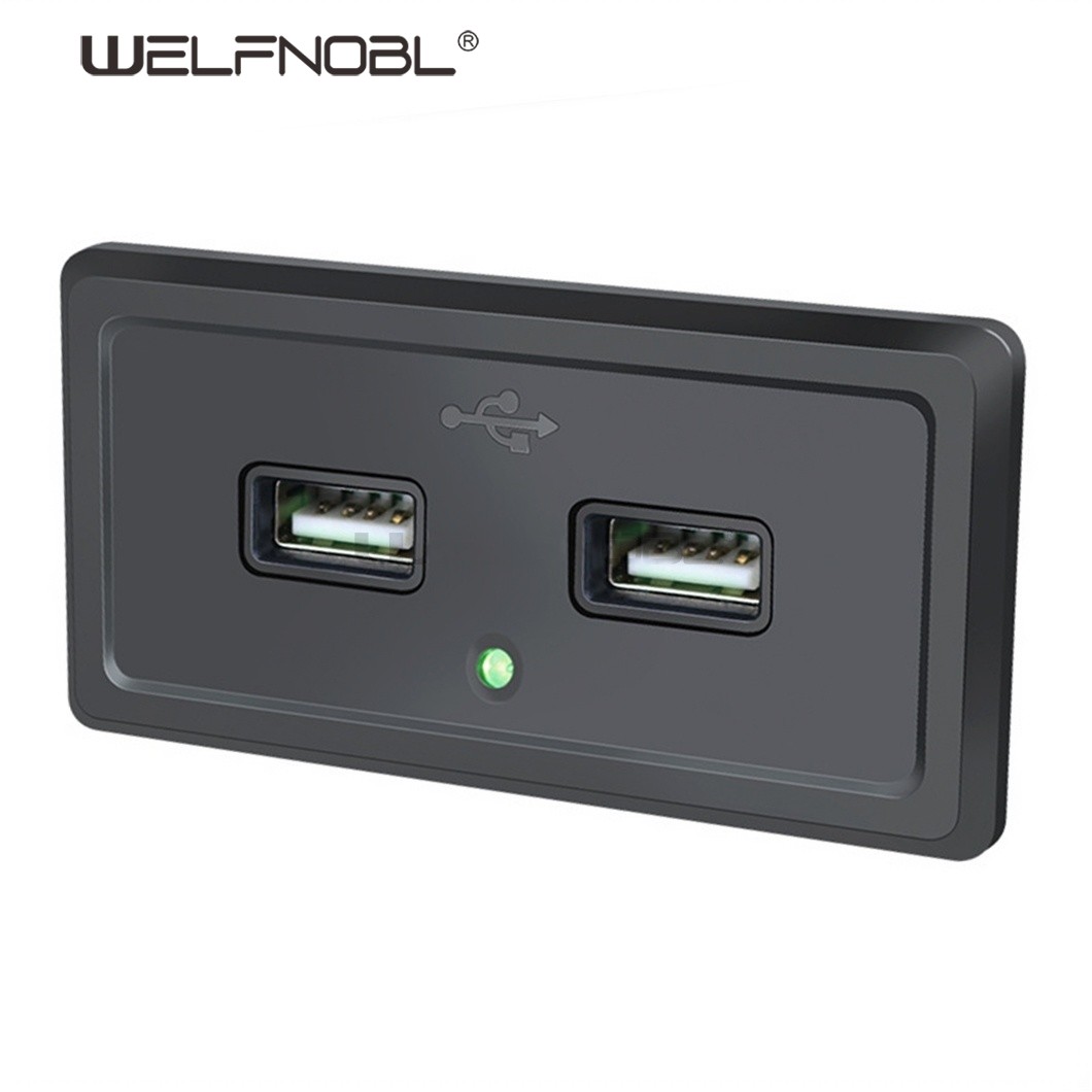 DS005A Surface Panel 3.1A Double Charger