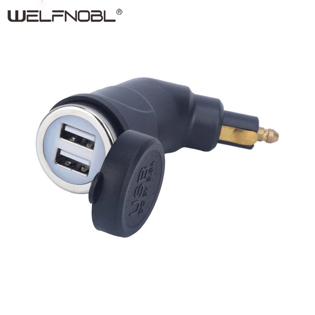 3.1A/3.3A Motorcycle Dual USB Charger
