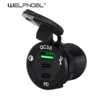 QC3.0 デュアルタイプC PDカーチャージャー