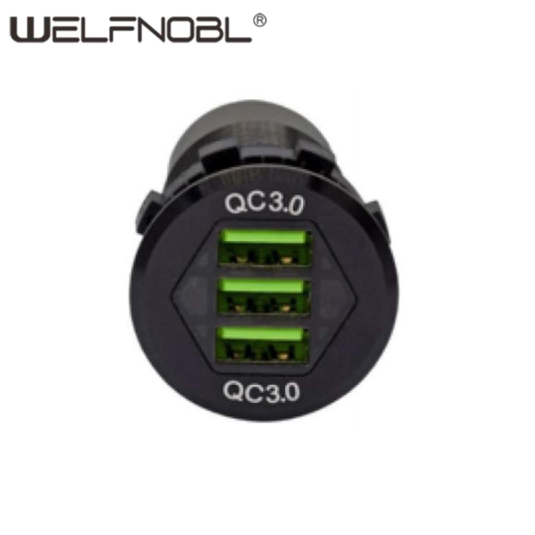 Раскройте потенциал зарядного устройства в дороге: представляем зарядное устройство USB QC3.0 12 В/24 В 36 Вт