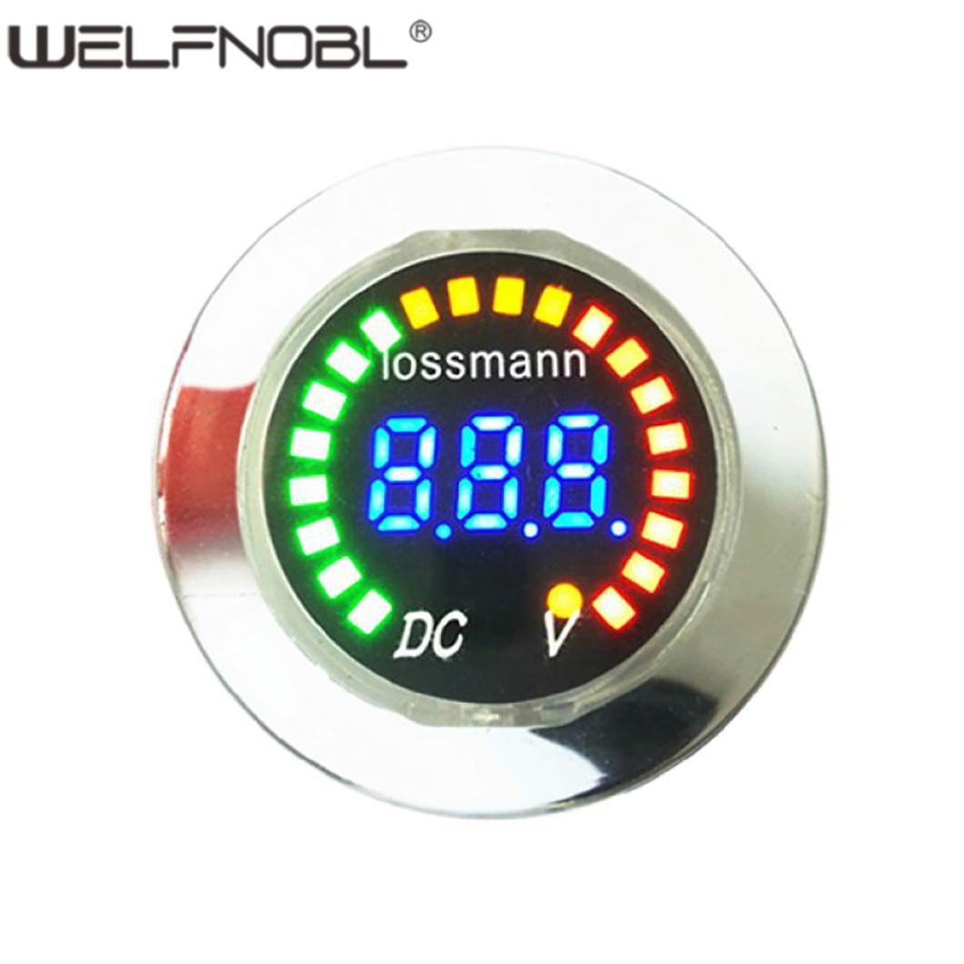 Вольтметр с цветным экраном 12 В-24 В
