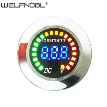 Вольтметр с цветным экраном 12 В-24 В