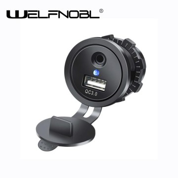 QC3.0 AUX port USBwith dot lights for Marina RV
