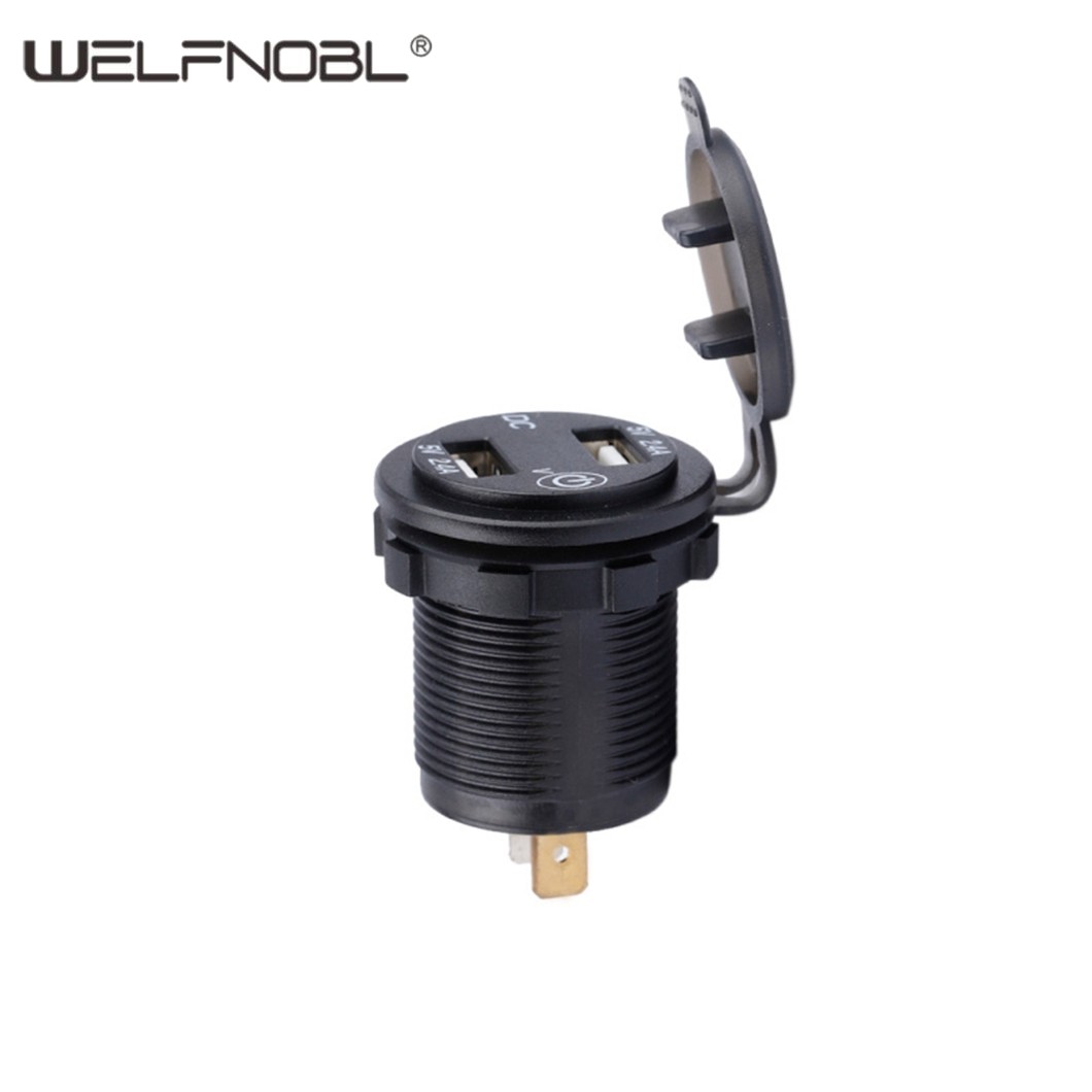 DS024B-T modification double USB On-board phone charger