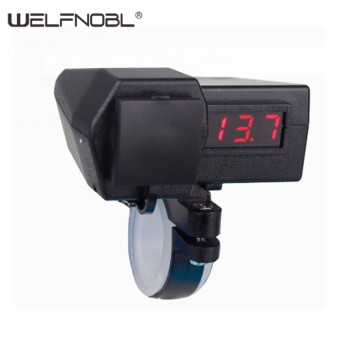 Motorcycle Dual USB Charger with Voltmeter and ON/Off Switch