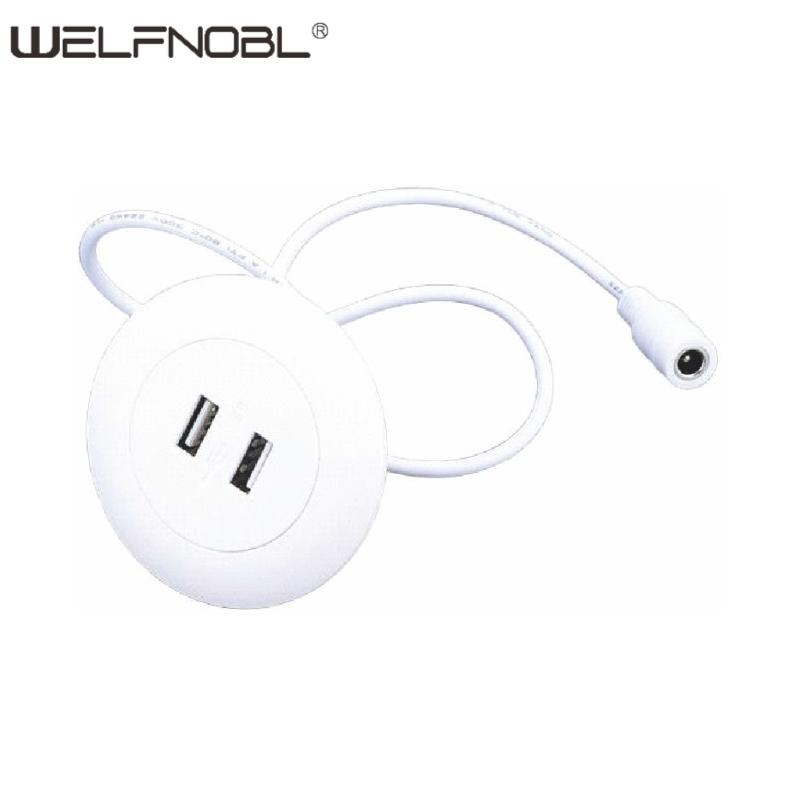 Révolutionnez votre expérience de recharge avec la prise double USB intégrée DS035B