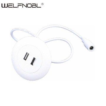 1A 2.1A 埋め込み型デスクトップソケットモバイルUSB充電器