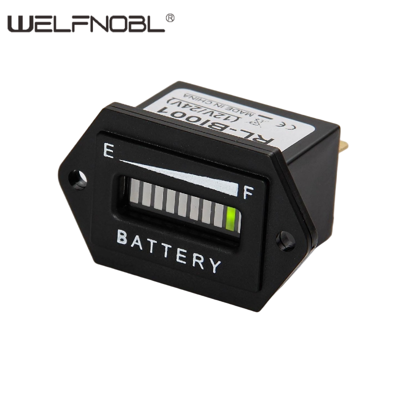 LED Battery Charge Indicator High Quality Battery Meter Electricity Meter