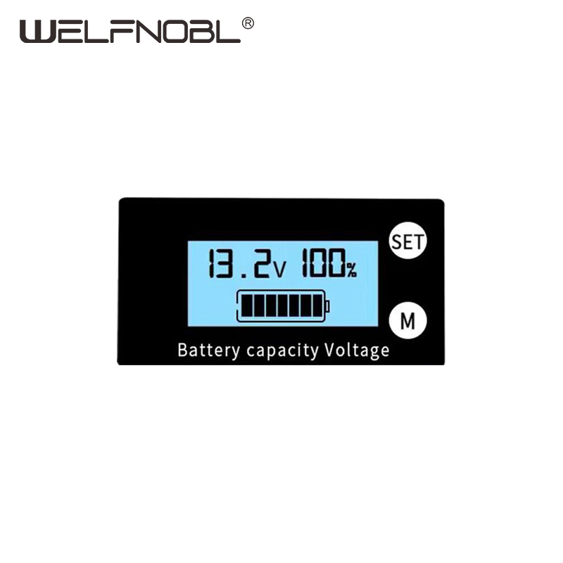 Lithium battery lead acid battery capacity level voltage indicator