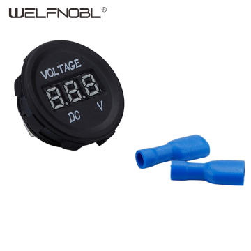Display Digital Voltage Gauge Panel Meter DC 12V Voltmeter