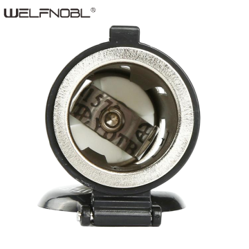 مقبس ولاعة سجائر للسيارة 12/24 فولت مع ضوء تلقائي مع صمولة