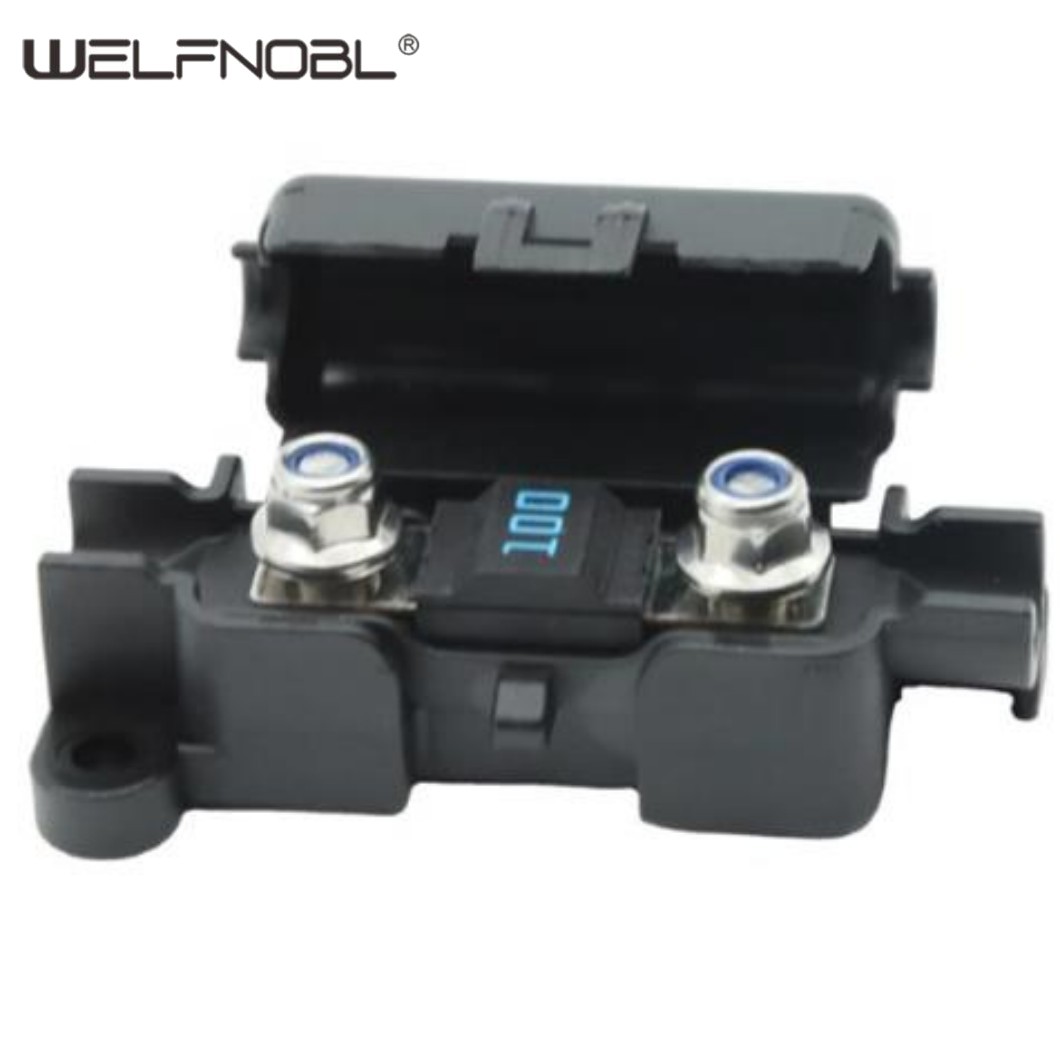 Держатель блока предохранителей с полосковой вставкой