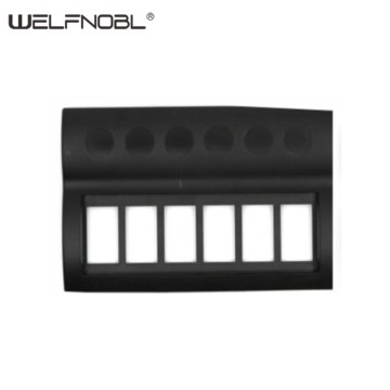 6-hole or 8-hole rocker switch panel